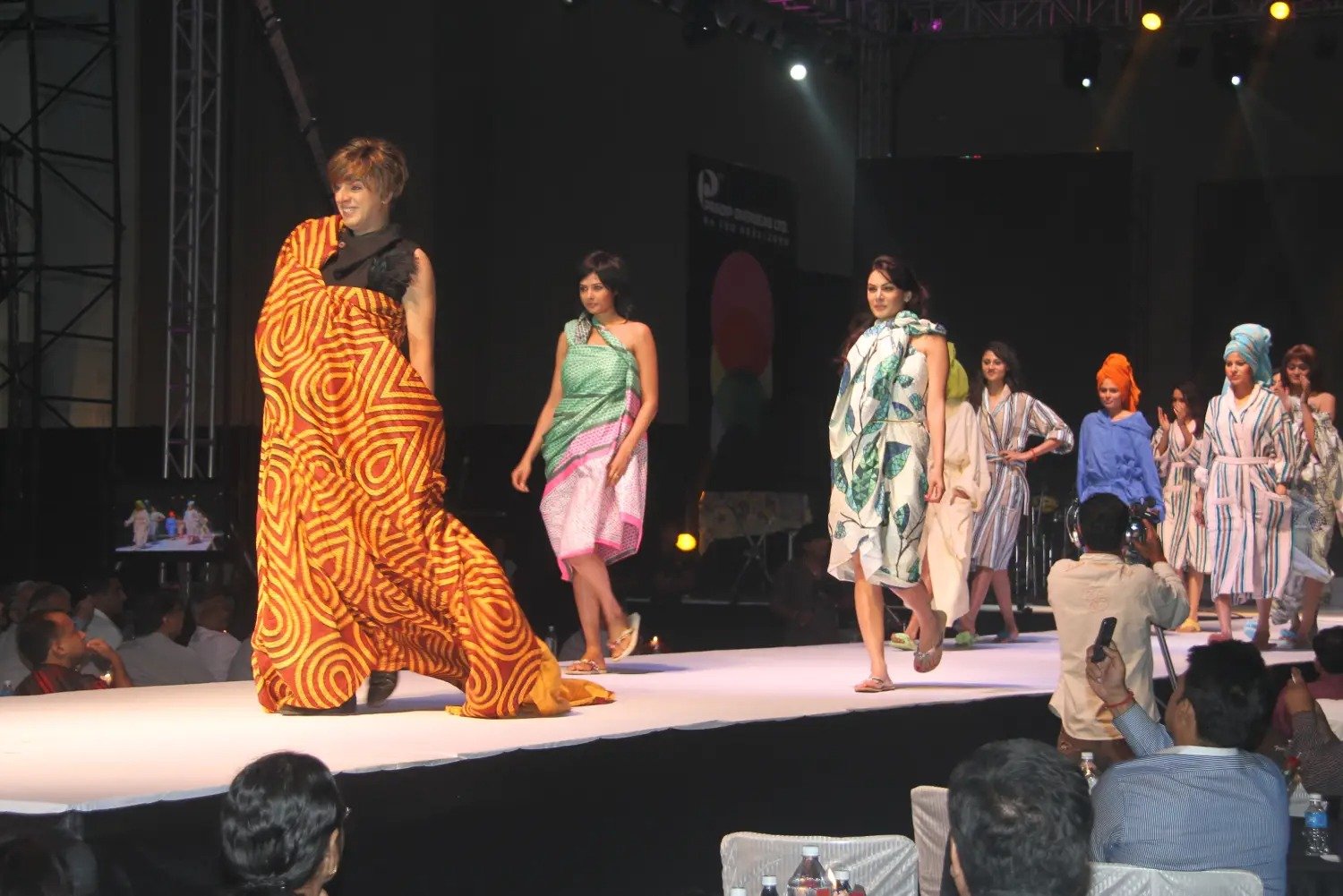 Exhibitions and Trade Shows with models walking on runway